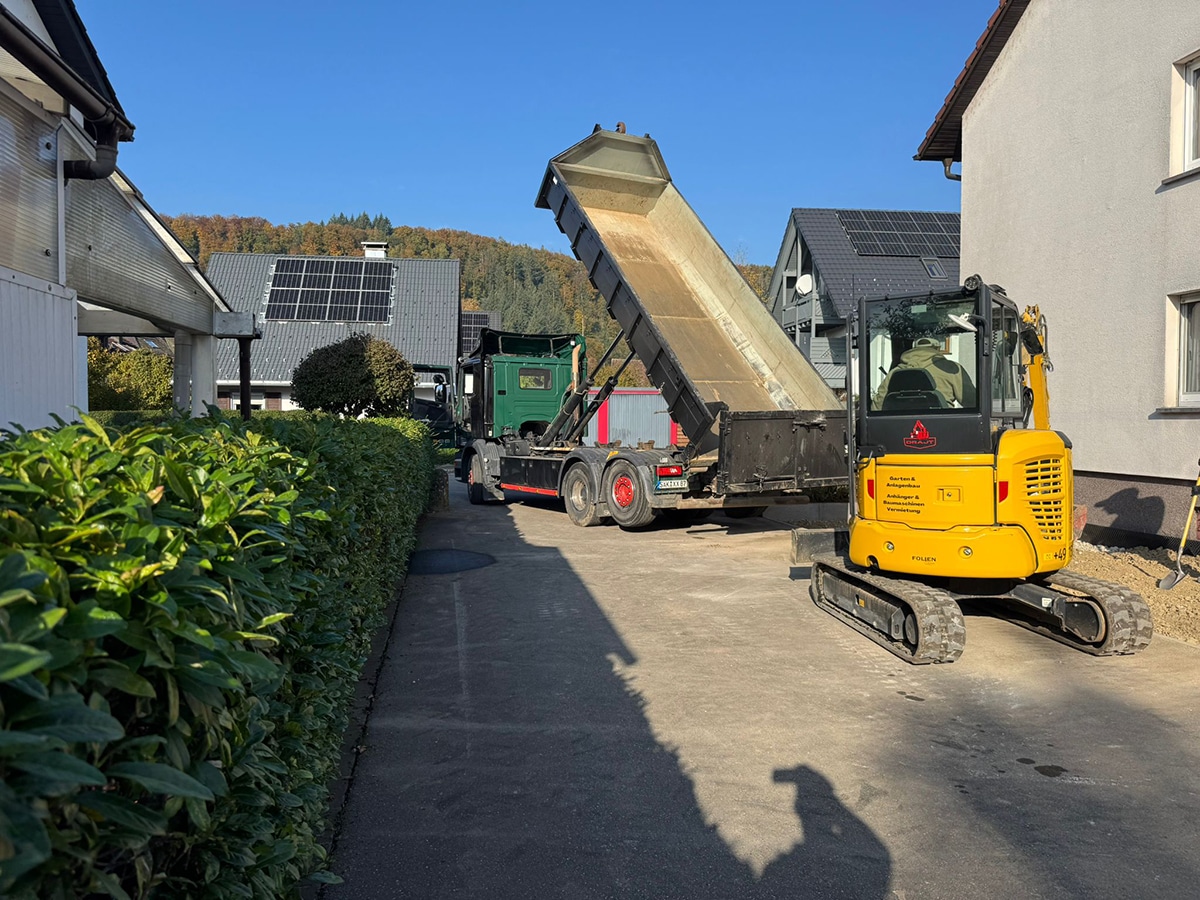 drajt gartenbau_ Pflasterarbeiten und Baggerarbeiten Schwörstadt